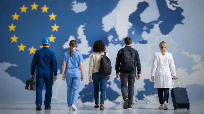 Lenke til artikkel: EU vil gjøre det enklere å jobbe på tvers av landegrensene